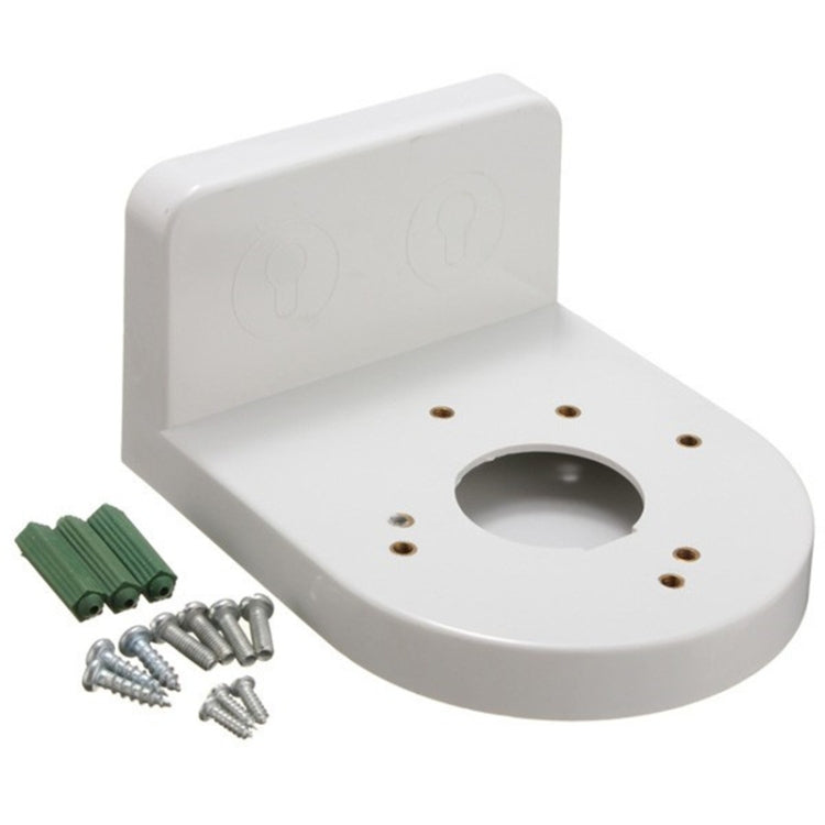 L-Type 3.5 inch Plastic Right Angle Bracket Wall Mount for CCTV Dome IP Security Camera L-Type 3.5 inch Plastic Right Angle Bracket Wall Mount for CCTV Dome IP Security Camera